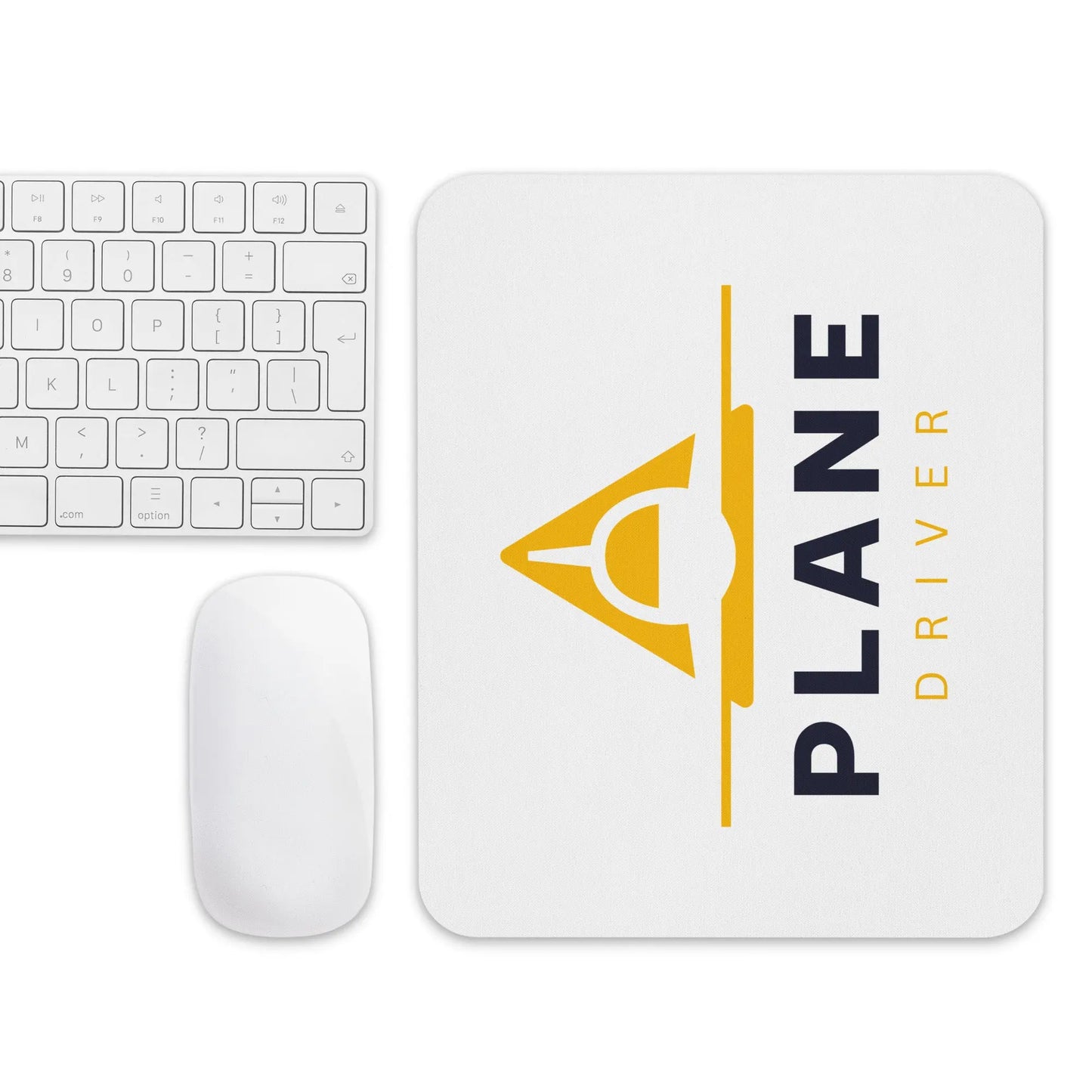 Plane Driver Mouse pad