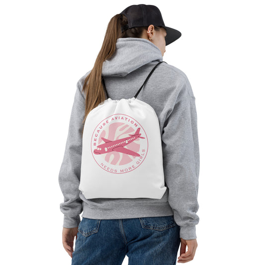 Ladies Pilot Drawstring bag
