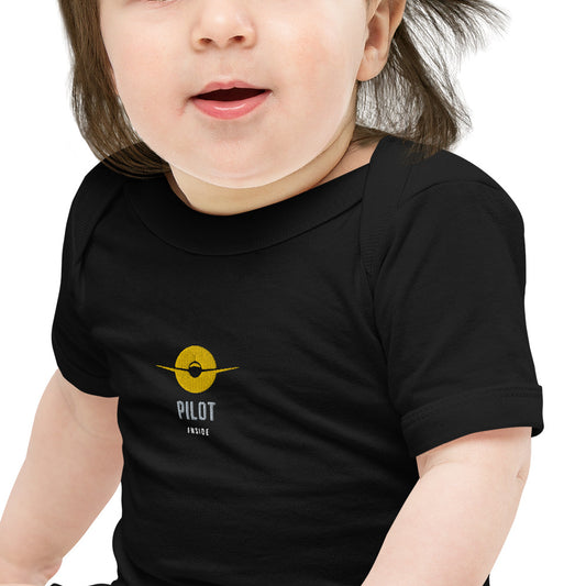 Baby short sleeve Pilot one piece