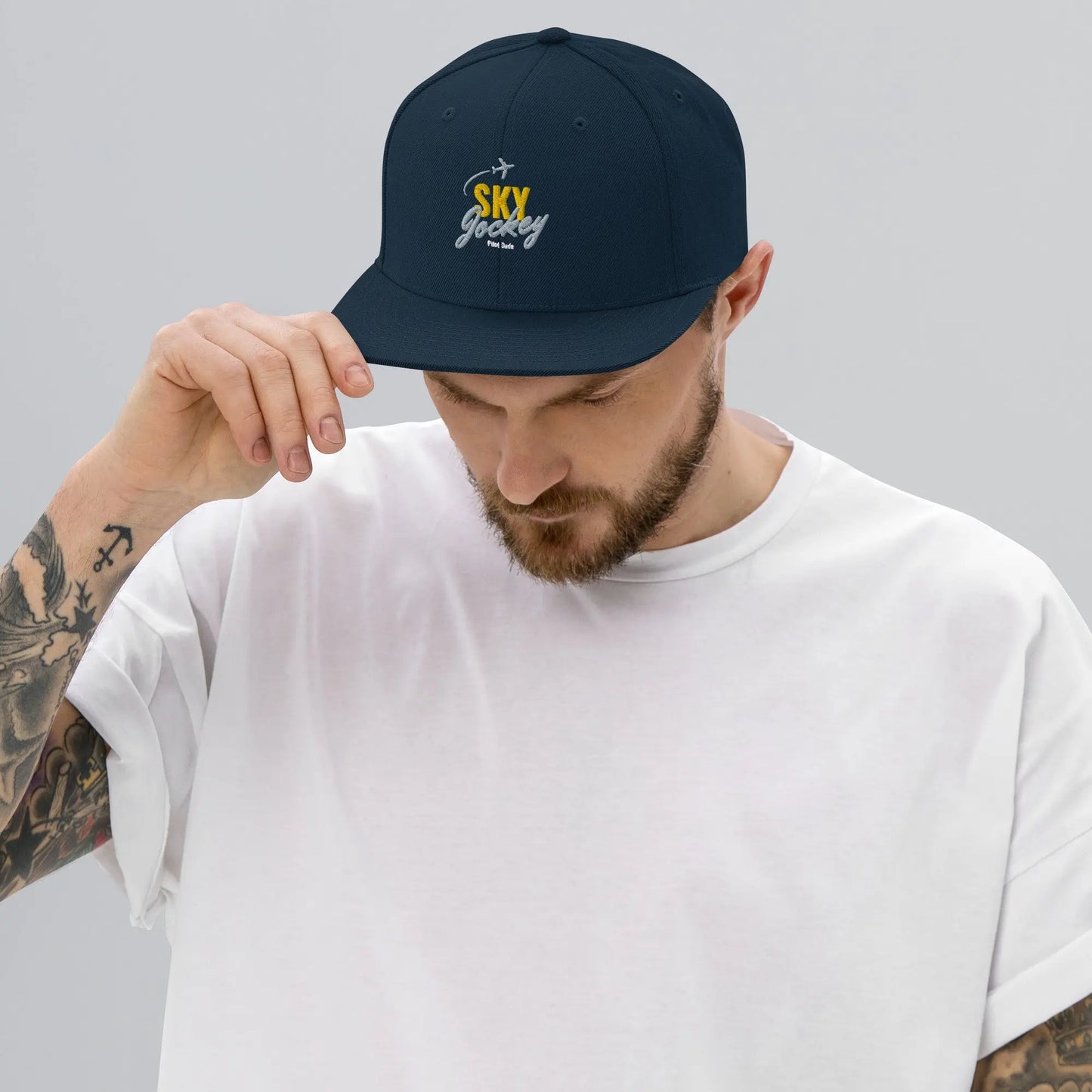 Sky Jockey Pilot Snapback Hat