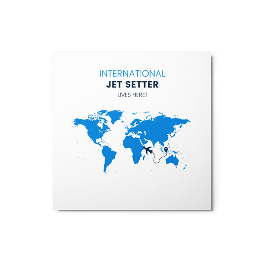 Metal World Jet Setter Steel prints