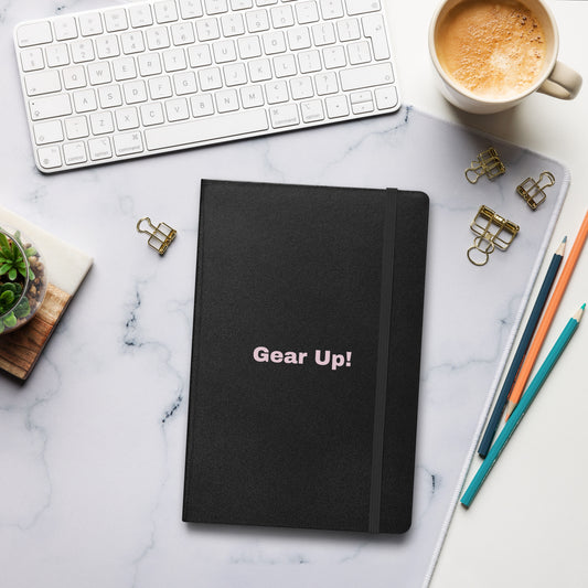 Gear Up Pilot Hardcover bound notebook