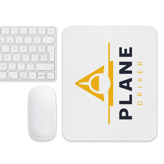 Plane Driver Mouse pad