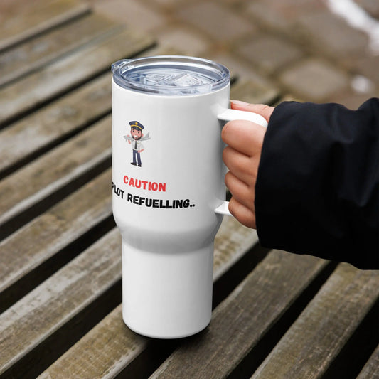 Pilot Refueling Travel mug with a handle