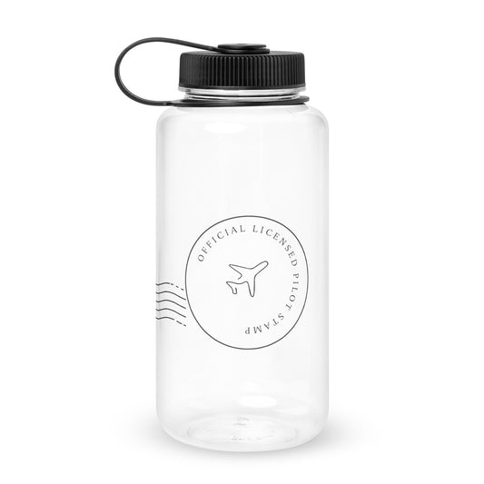 Pilot plastic water bottle